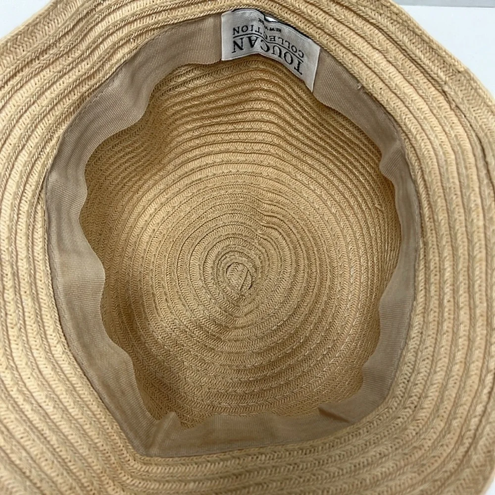 Toucan Women’s Toyo Straw Hat with Crotchet Detailing